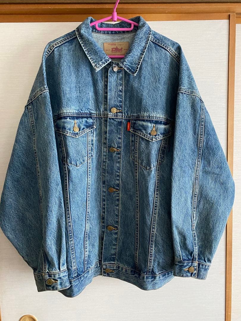 ungrid ビッグシルエットデニムジャケット ブルー　美品