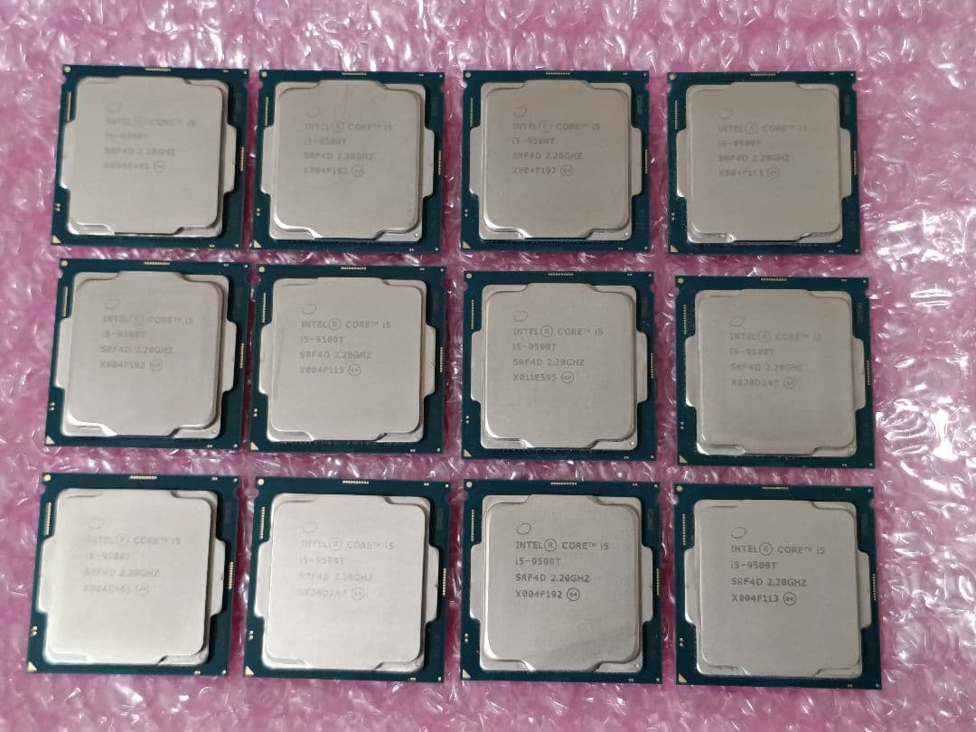 CPU intel Core i5 9500T srf4d 2.2G 12個セッ