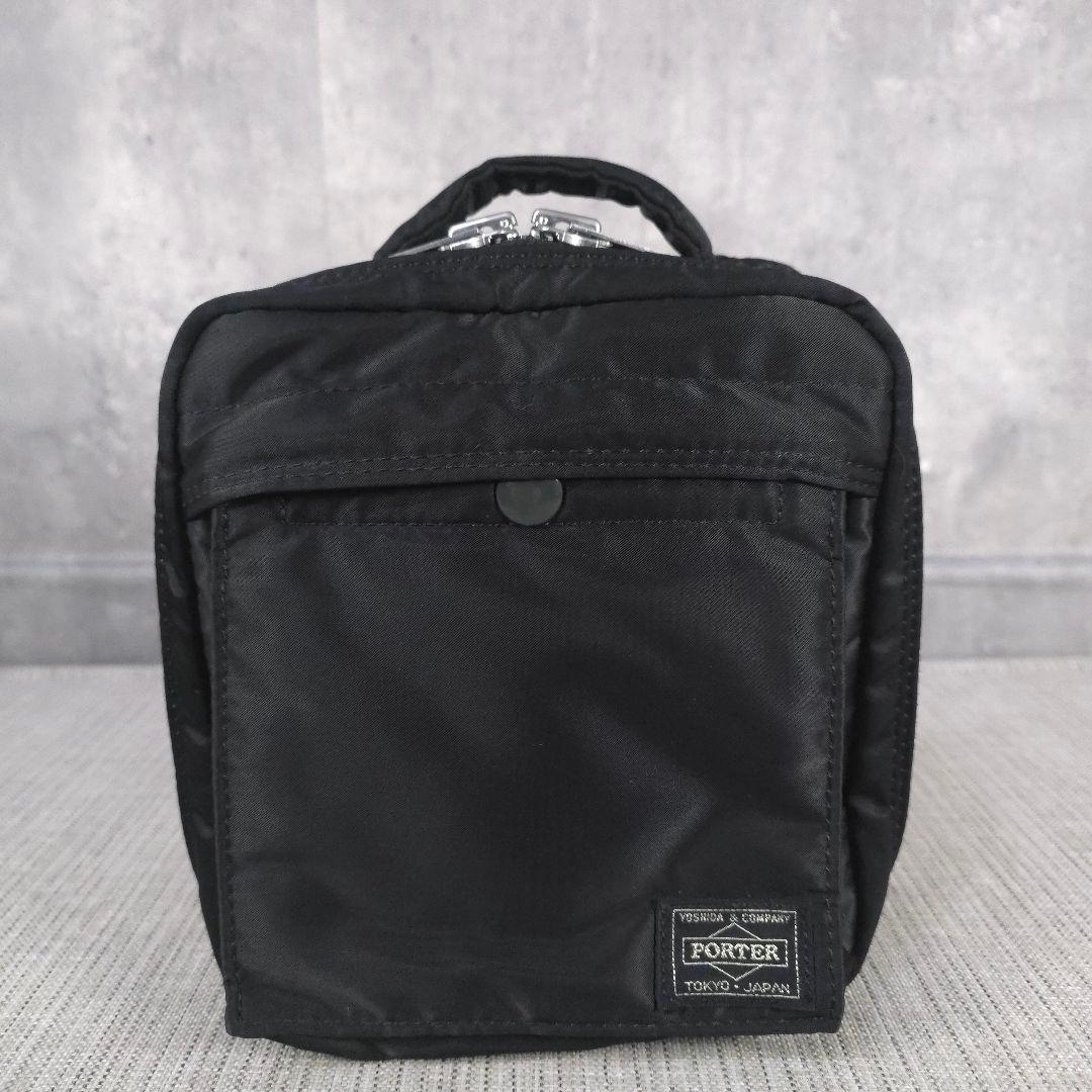 未使用　PORTER　ポーター　タンカー　3way　ショルダーバッグ　ブラック