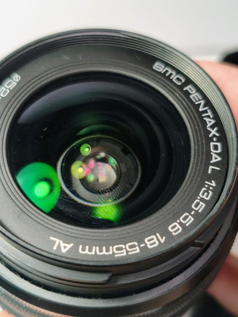 【黒死病対策、内臓電池交換】PENTAX K-50+18-55 純正充電器セット