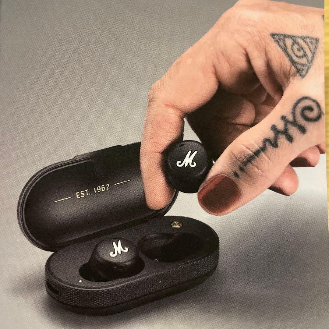 Marshall MODEⅡ 付属品完備！　ワイヤレスイヤホン