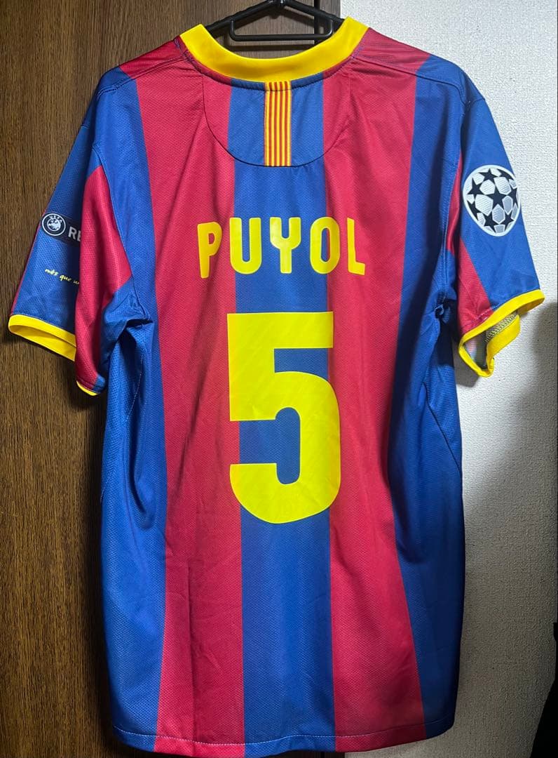 新品　タグ付　Barcelona PUYOL バルセロナ　プジョル　ユニフォーム