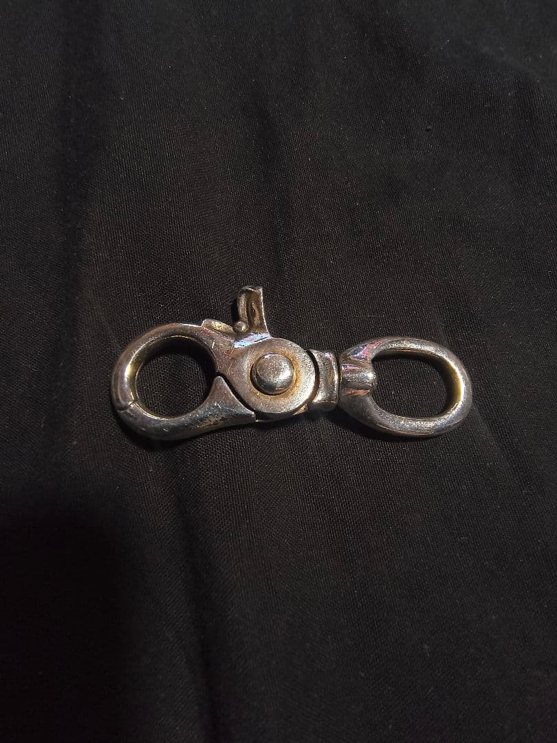 シルバー925 クリップ キークリップ キーチェーン キーリング