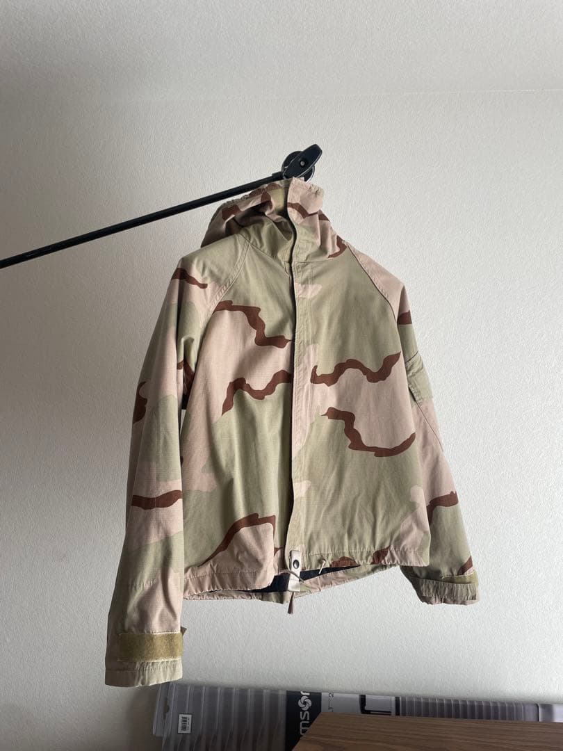 アメリカ軍 US ARMY ケミカルプロテクティブパーカー デザートカモ