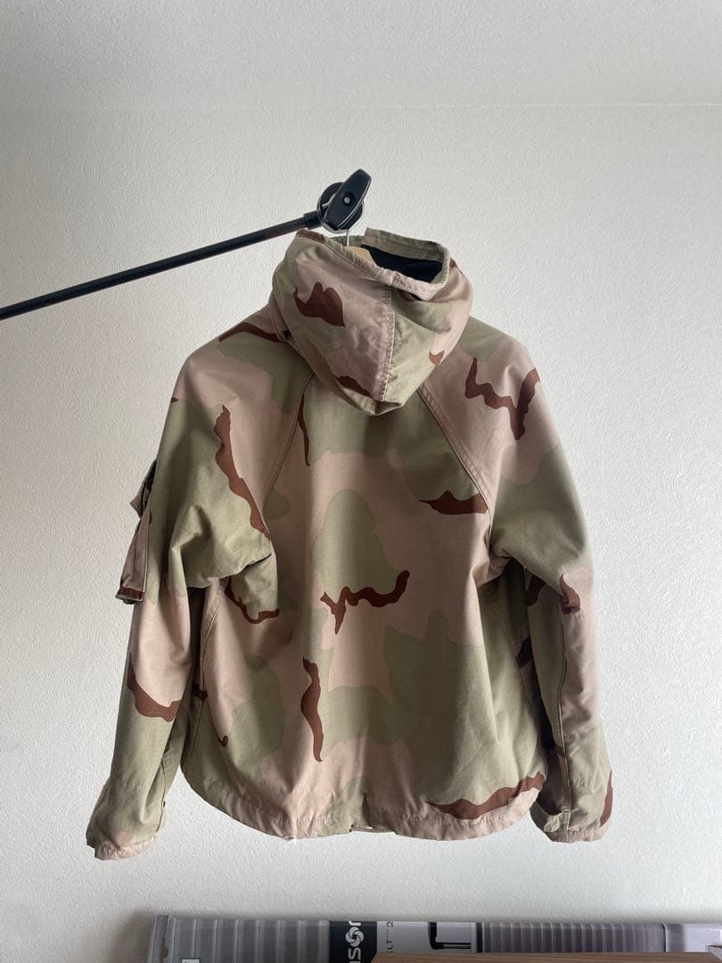 アメリカ軍 US ARMY ケミカルプロテクティブパーカー デザートカモ