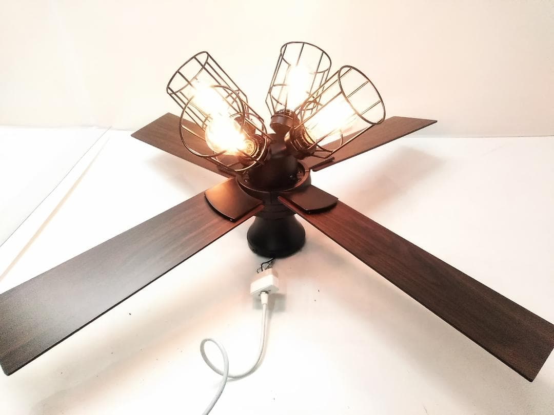 JAVALO ELF JE-CF001V シーリングファン リモコン付き□