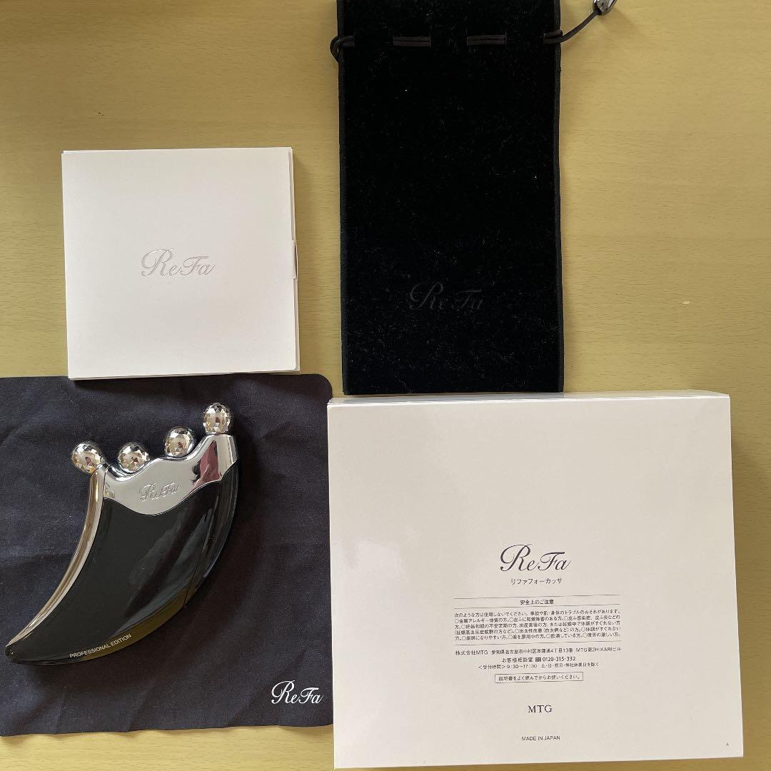 リファ 美顔ローラー Refaカッサ ブラック