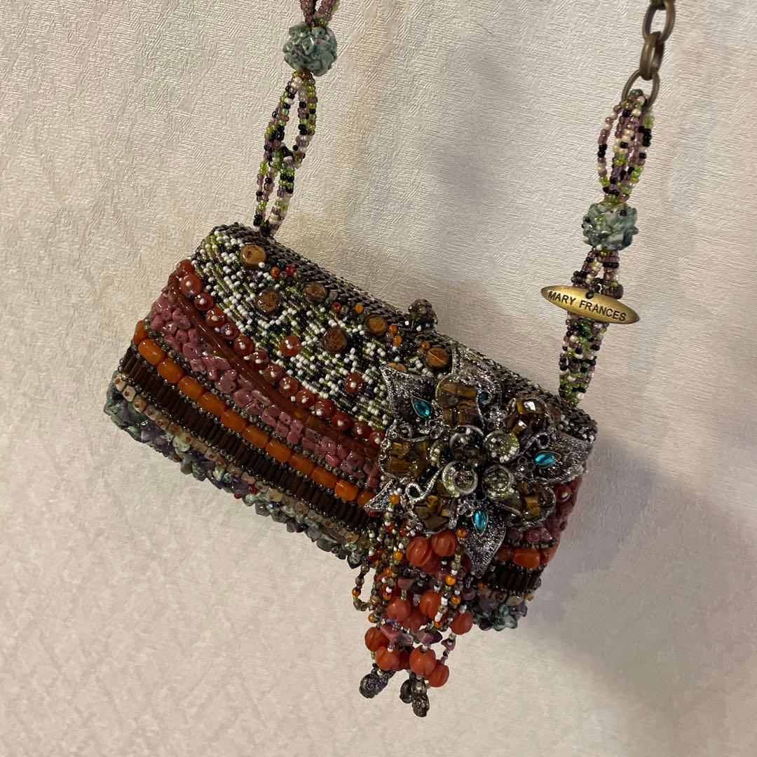 MARYFRANCES メリーフランシス ビーズ　ショルダーバッグ パーティー