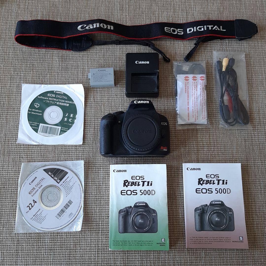 Canon EOS Rabel T1i 一眼レフカメラ