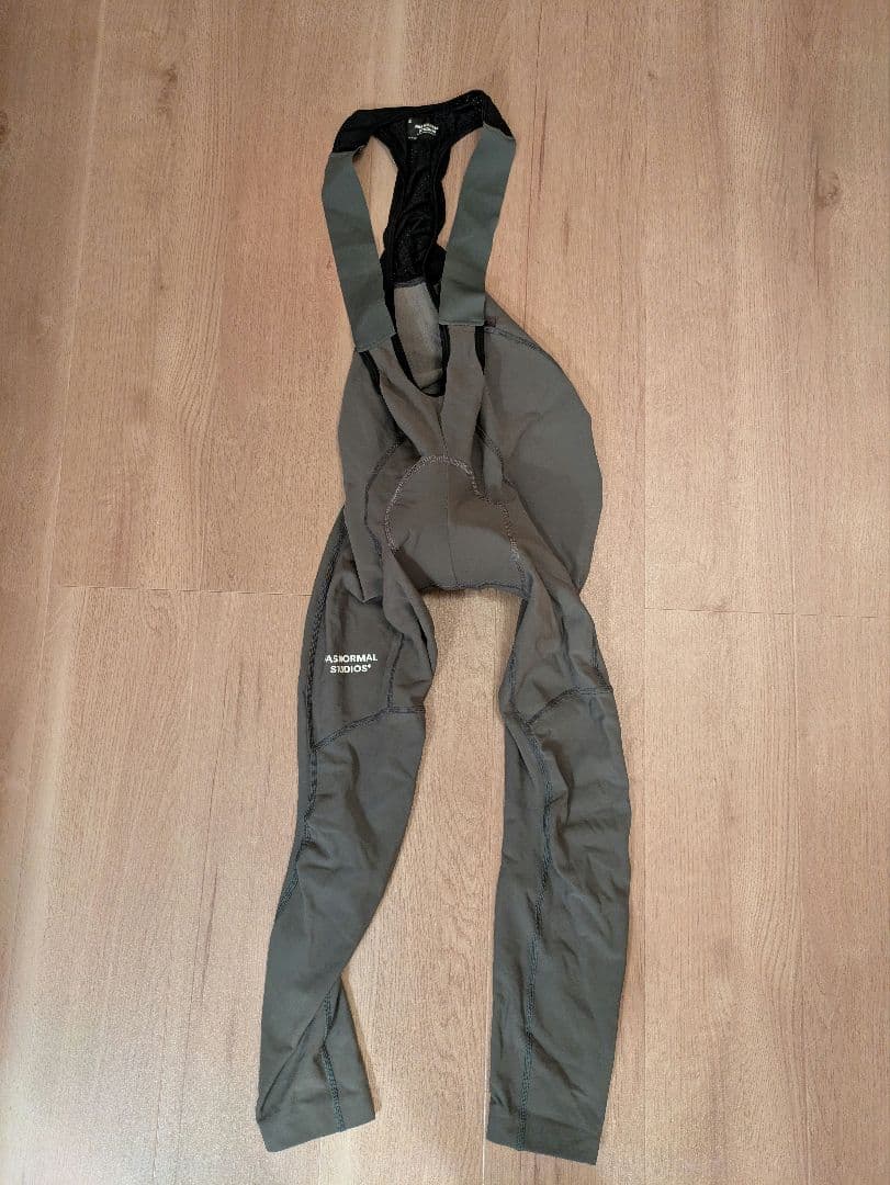 PAS NORMAL STUDIOS ビブタイツ グレー　S