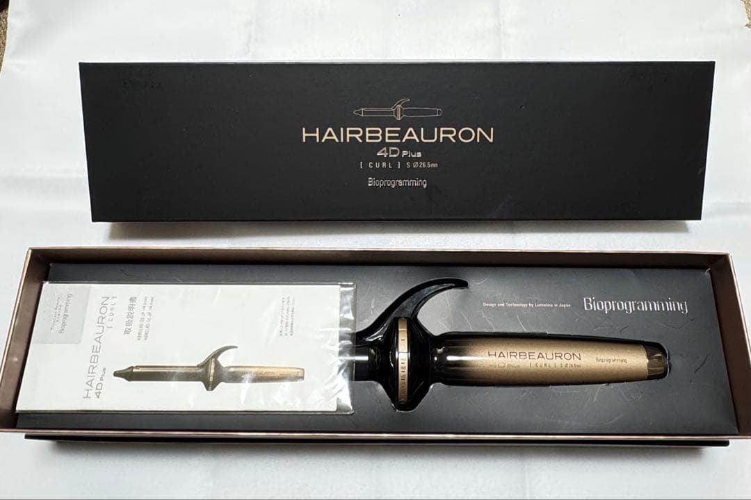 【美品】HAIRBEAURON 4D Plus カールアイロン 26.5mm S