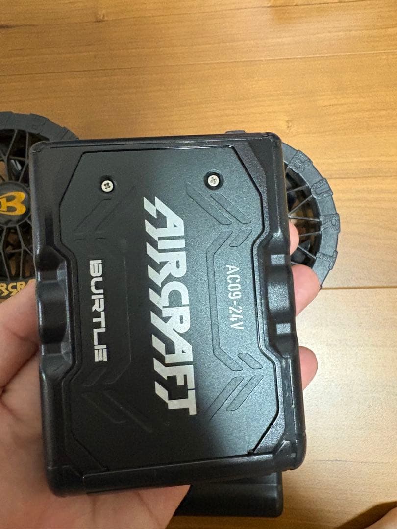 最新！2025モデルバートル空調ファン　バッテリー2個セット！