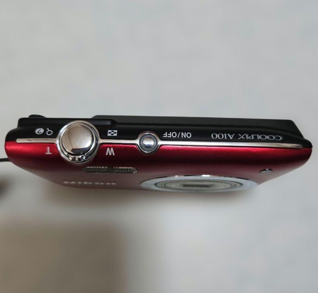 Nikon COOLPIX A100 レッド 本体と付属品