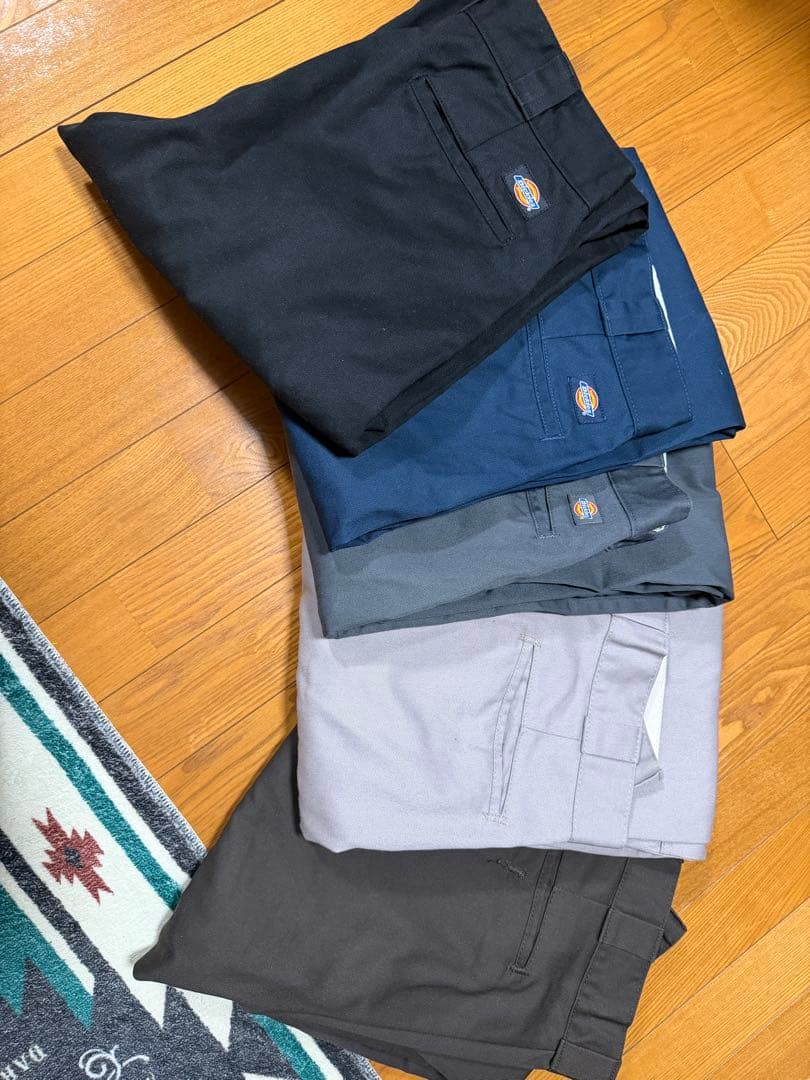 Dickies 874 ダブルニー 5本まとめ売り W34×L30