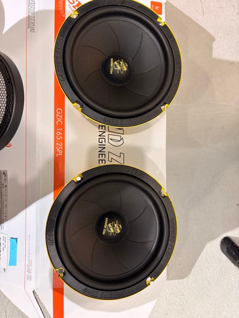 GROUND ZERO GZIC 165.2 SPL ※ウーファーのみ