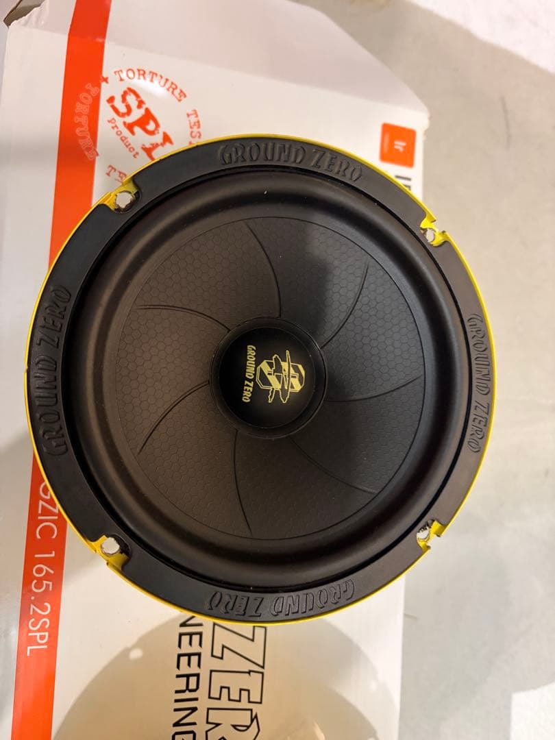 GROUND ZERO GZIC 165.2 SPL ※ウーファーのみ