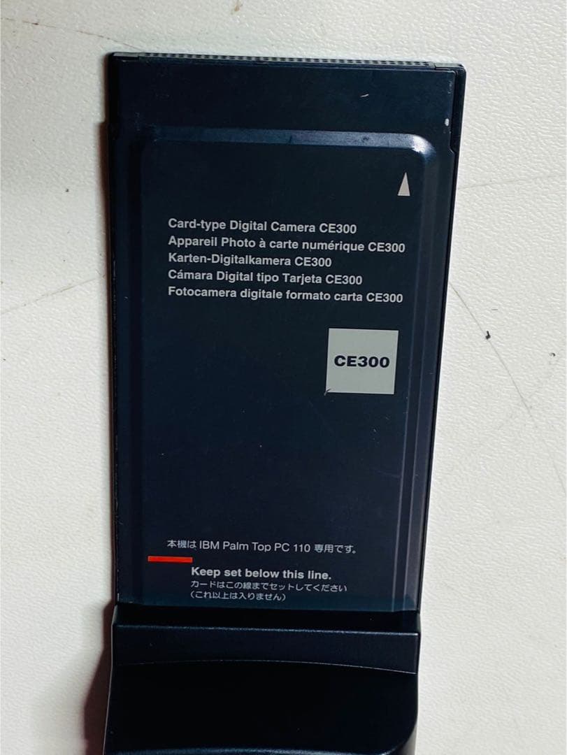 Canon CE300 カード型デジタルカメラ IBM Palm 用