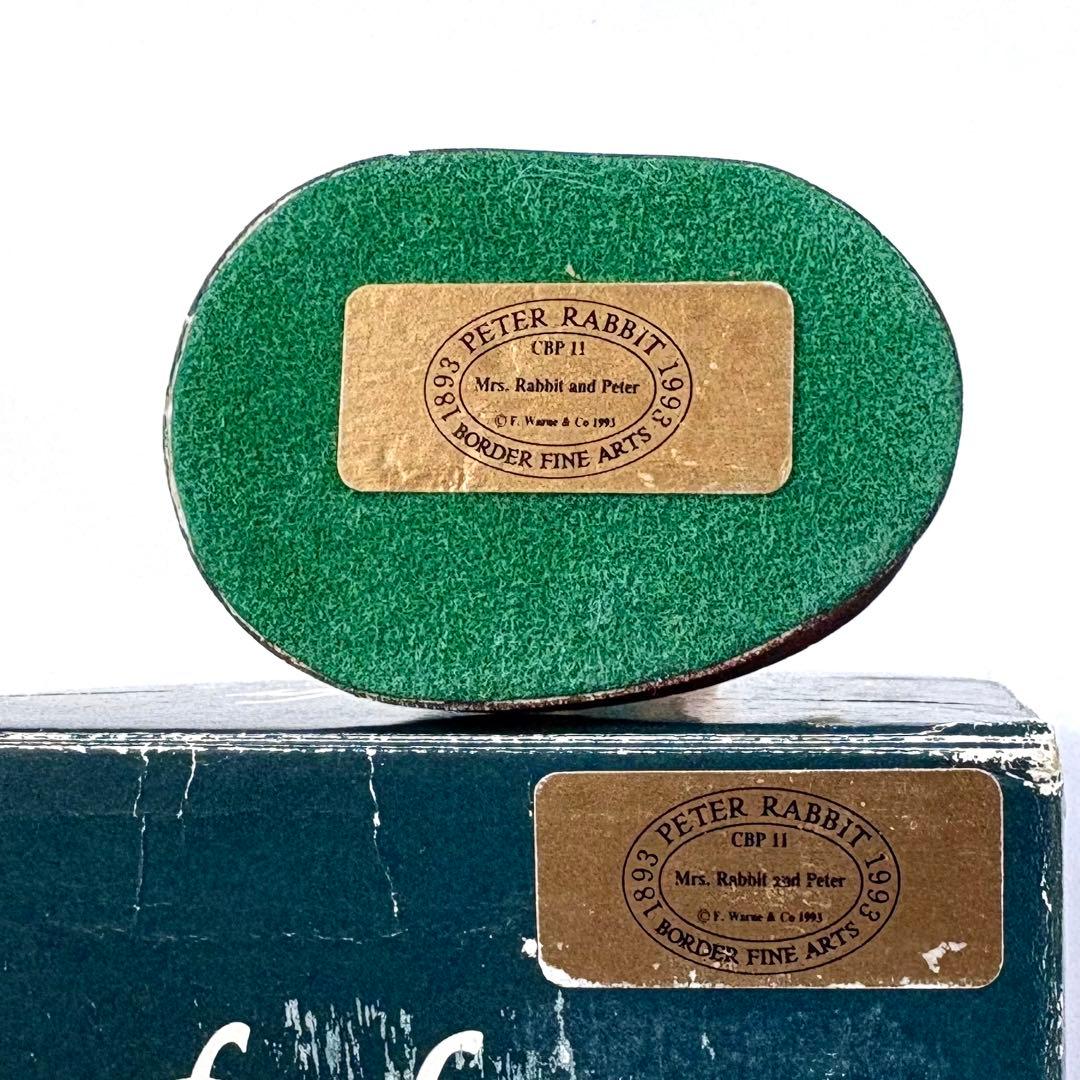 ピーターラビット　◆希少100周年記念　【Mrs.Rabbit & Peter】