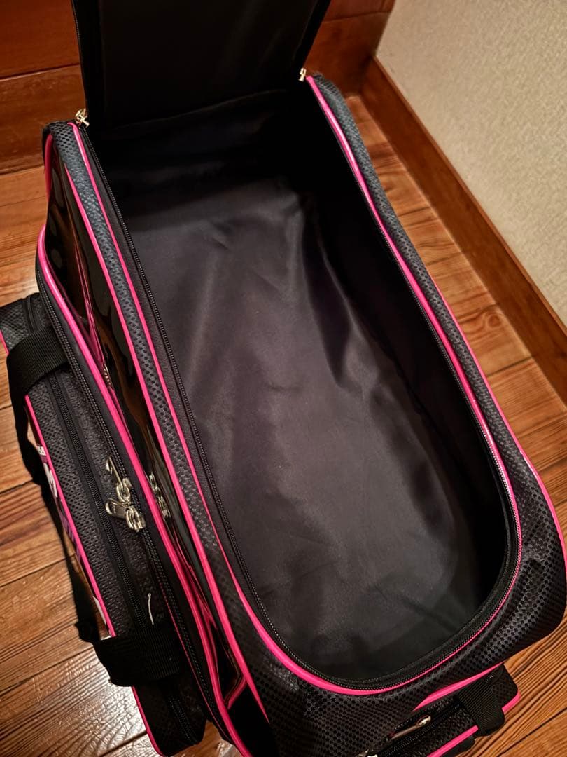 DV8 ボウリング用バッグ ブラック/ピンク ボウリング バッグ 2個入り