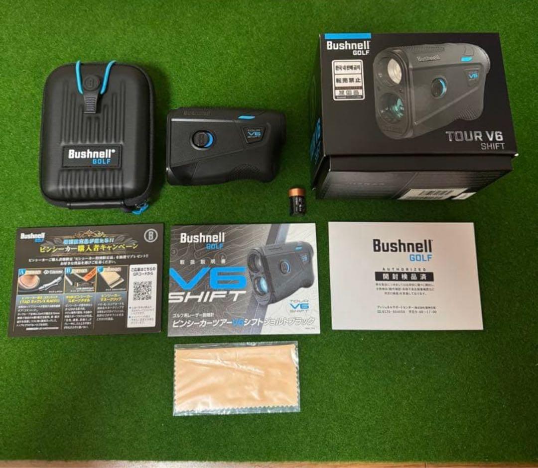 ブッシュネル Bushnell ピンシーカーツアーV6シフトジョルト　ブラック