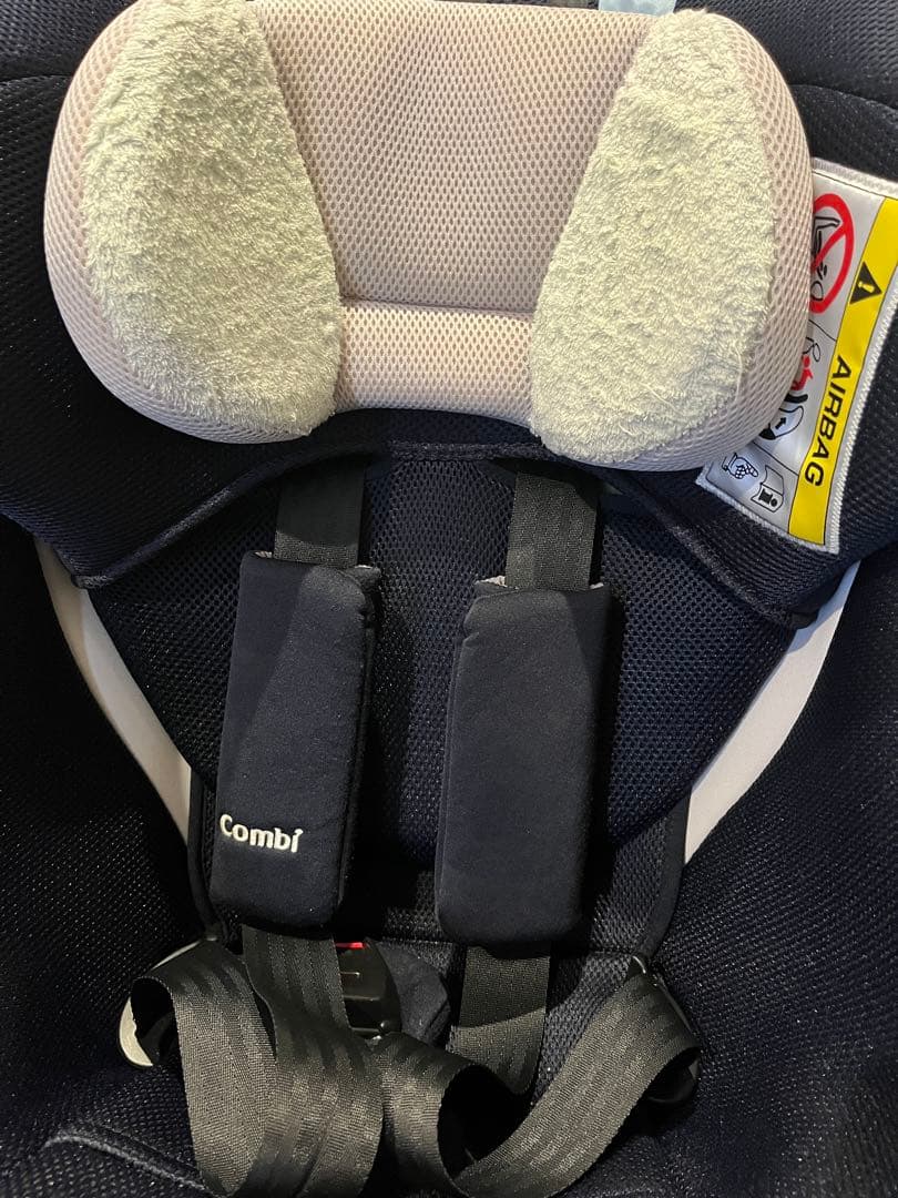 【中古】Combi クルムーヴ スマート ISOFIX エッグショック ネイビー