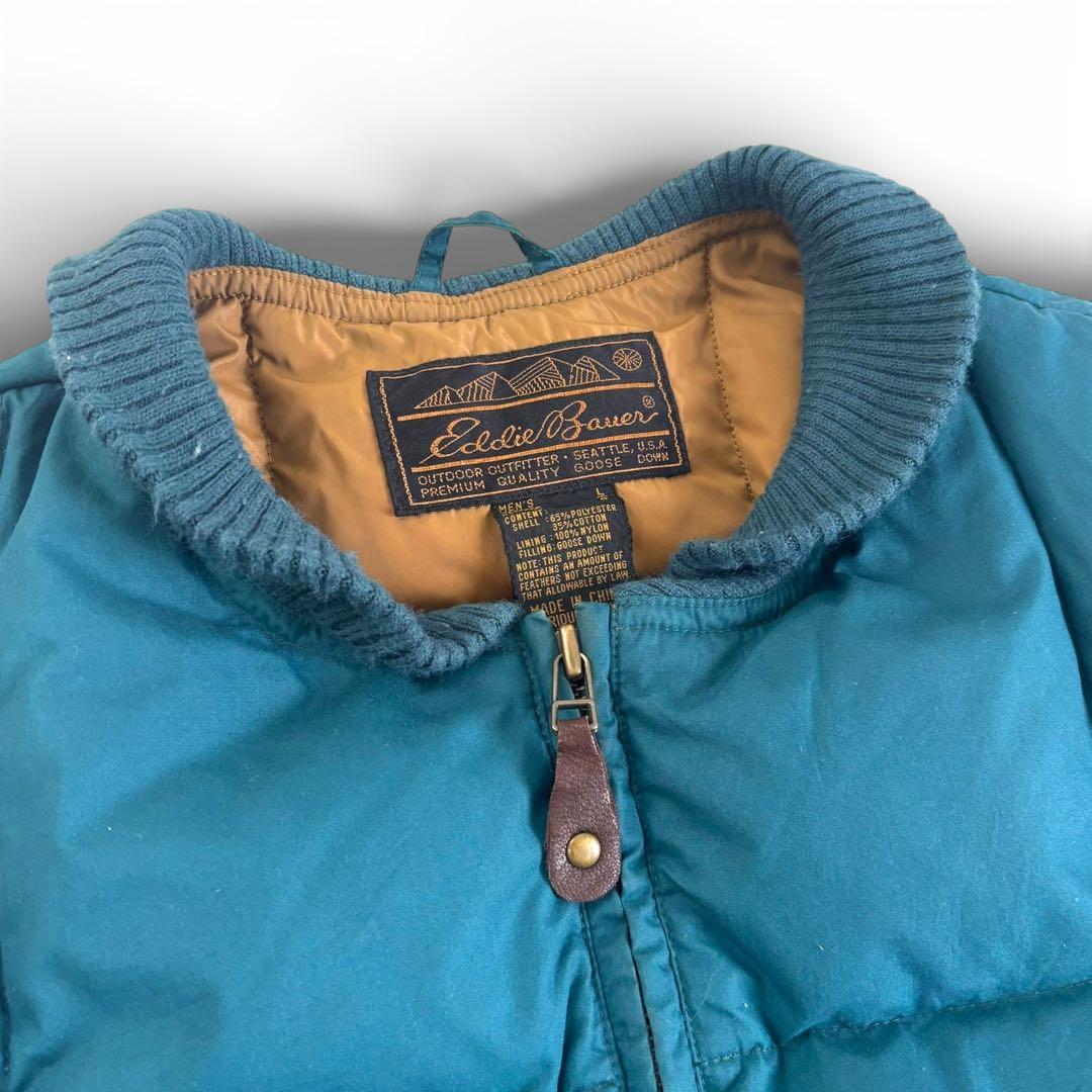 【名作】90s Eddie Bauer CANADIAN VEST グースダウン