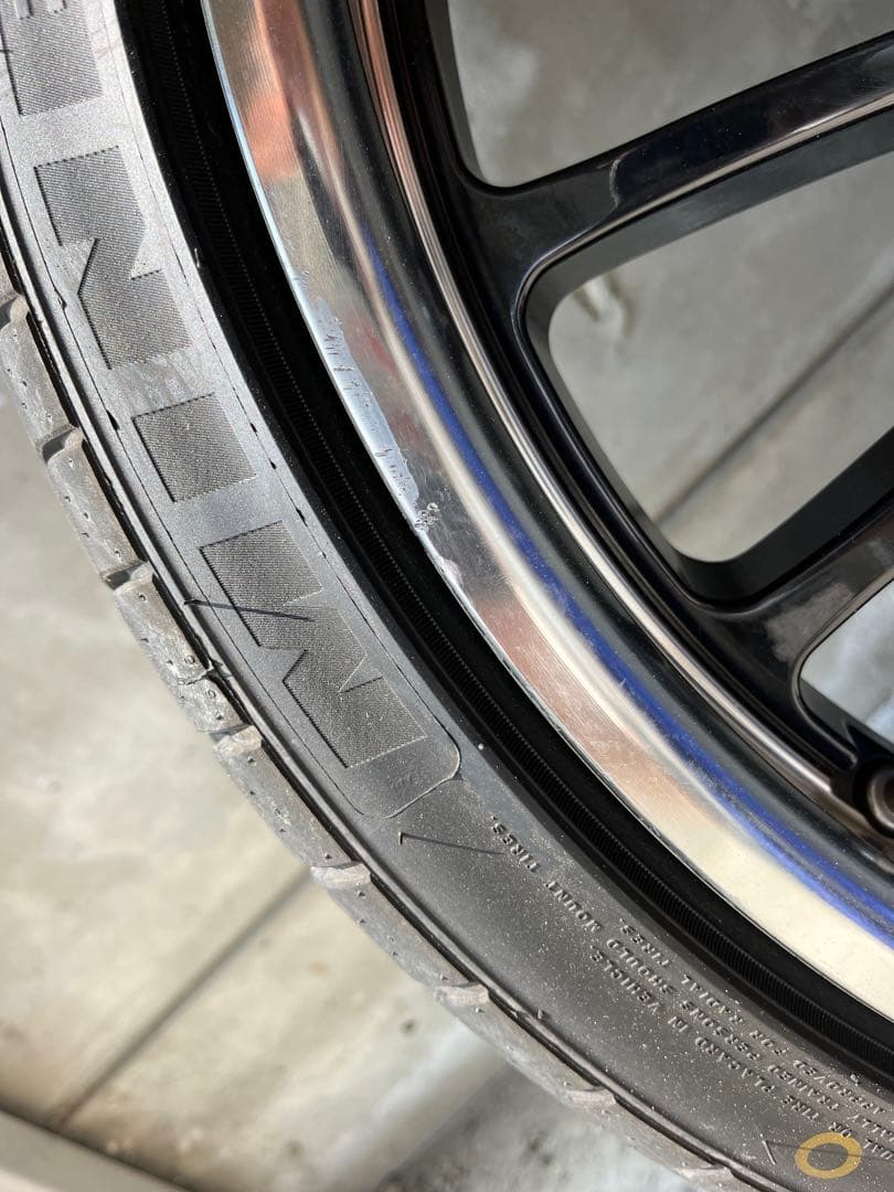 レア物TSW/8J-19 225/35-19/114.3/5Hツラ仕様usdm