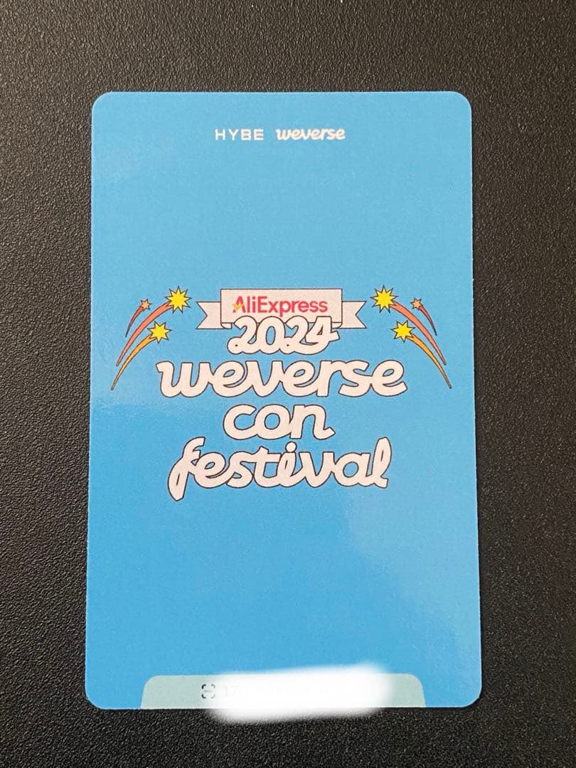 ENHYPENソンフンweversecon 2024会場限定トレカ