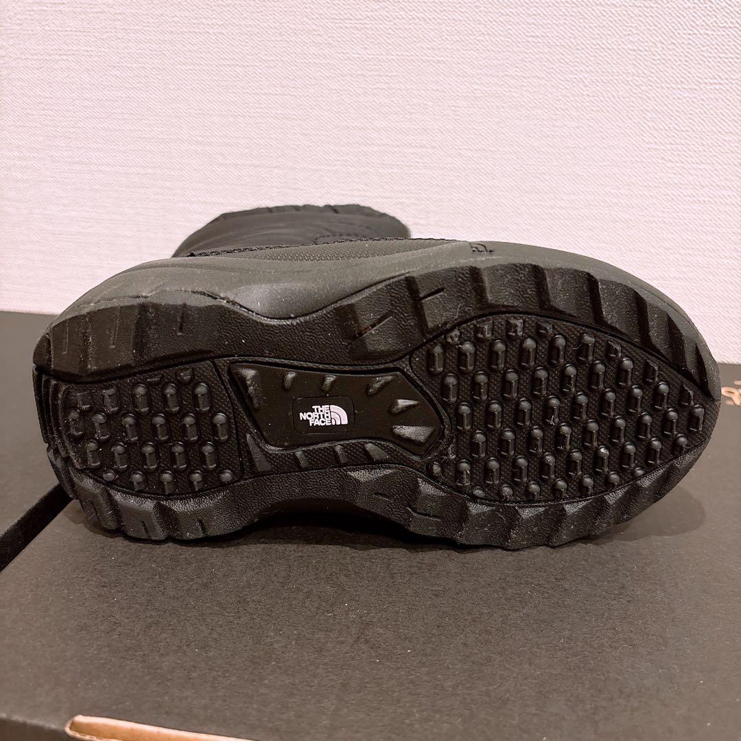 【極美品】ノースフェイス ヌプシ ブーティ ウォータープルーフ 17cm 子供用