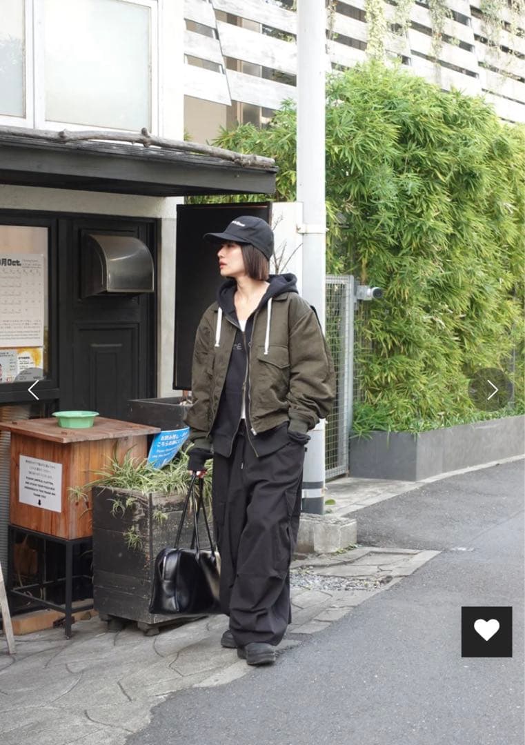 TEEN BOOPフライトブルゾン