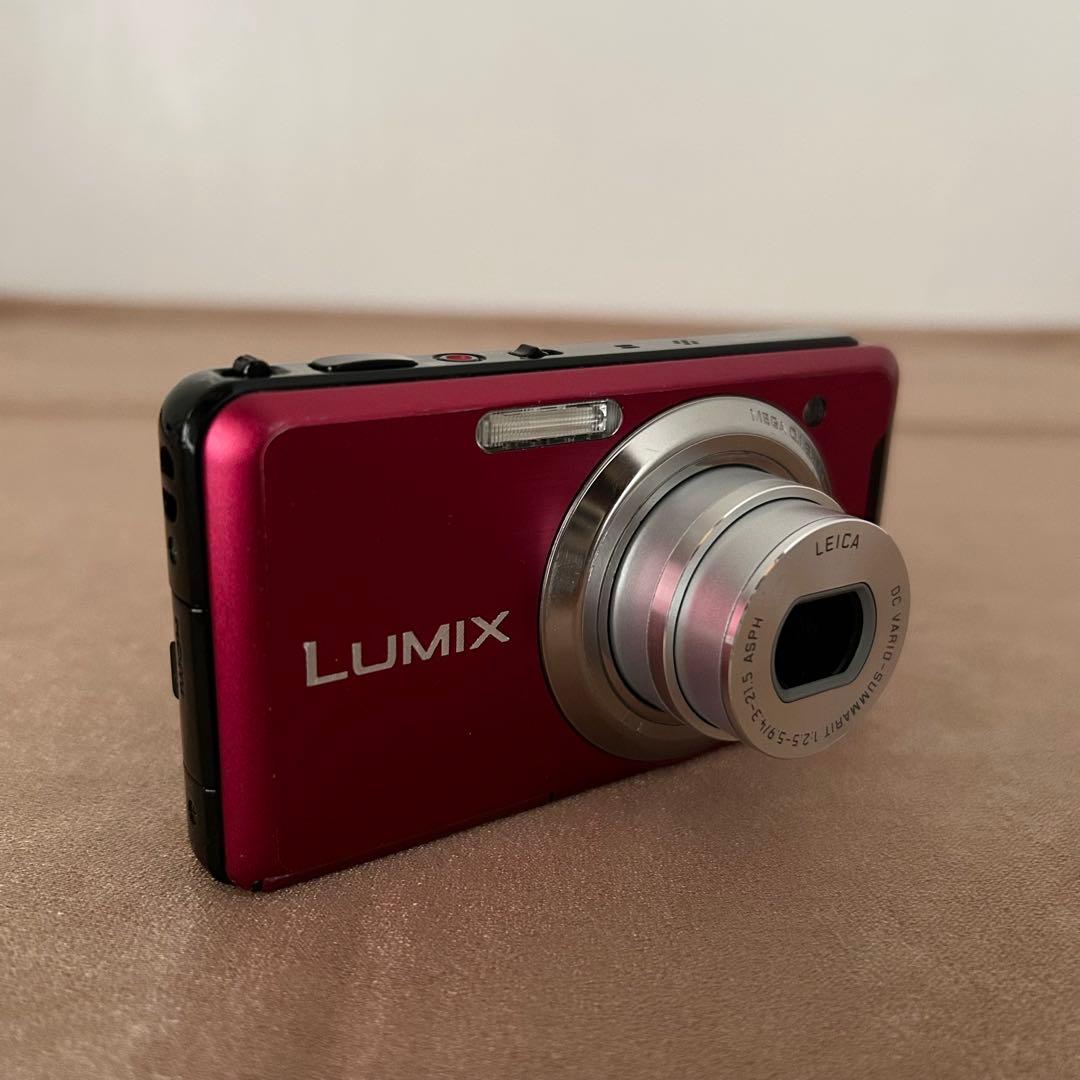 パナソニックコンパクトデジタルカメラ　DMC-FX90 レッド