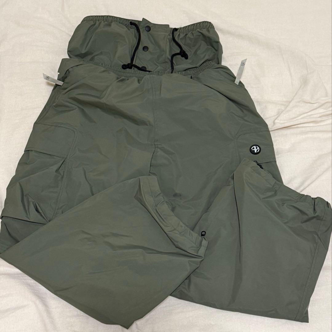 ［タグ付き］GAFH スノボウェア 上下セットSサイズ　カーキ