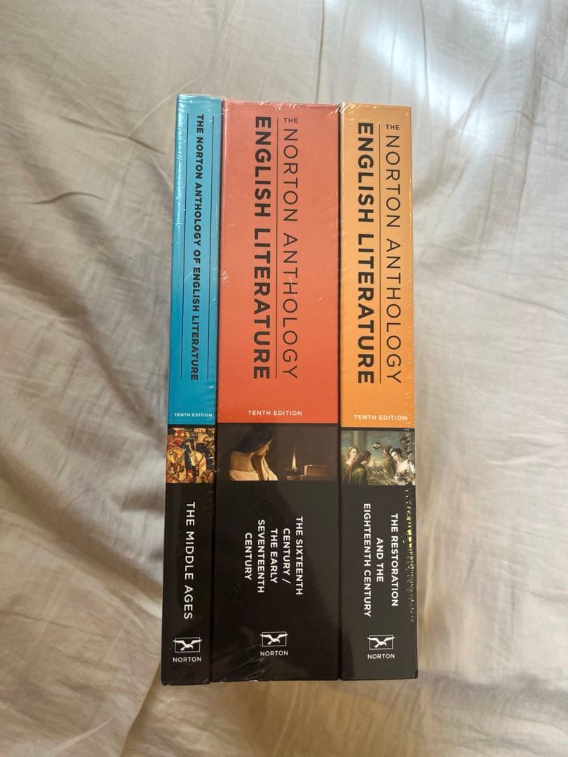 洋書 Norton Anthology of English Literature