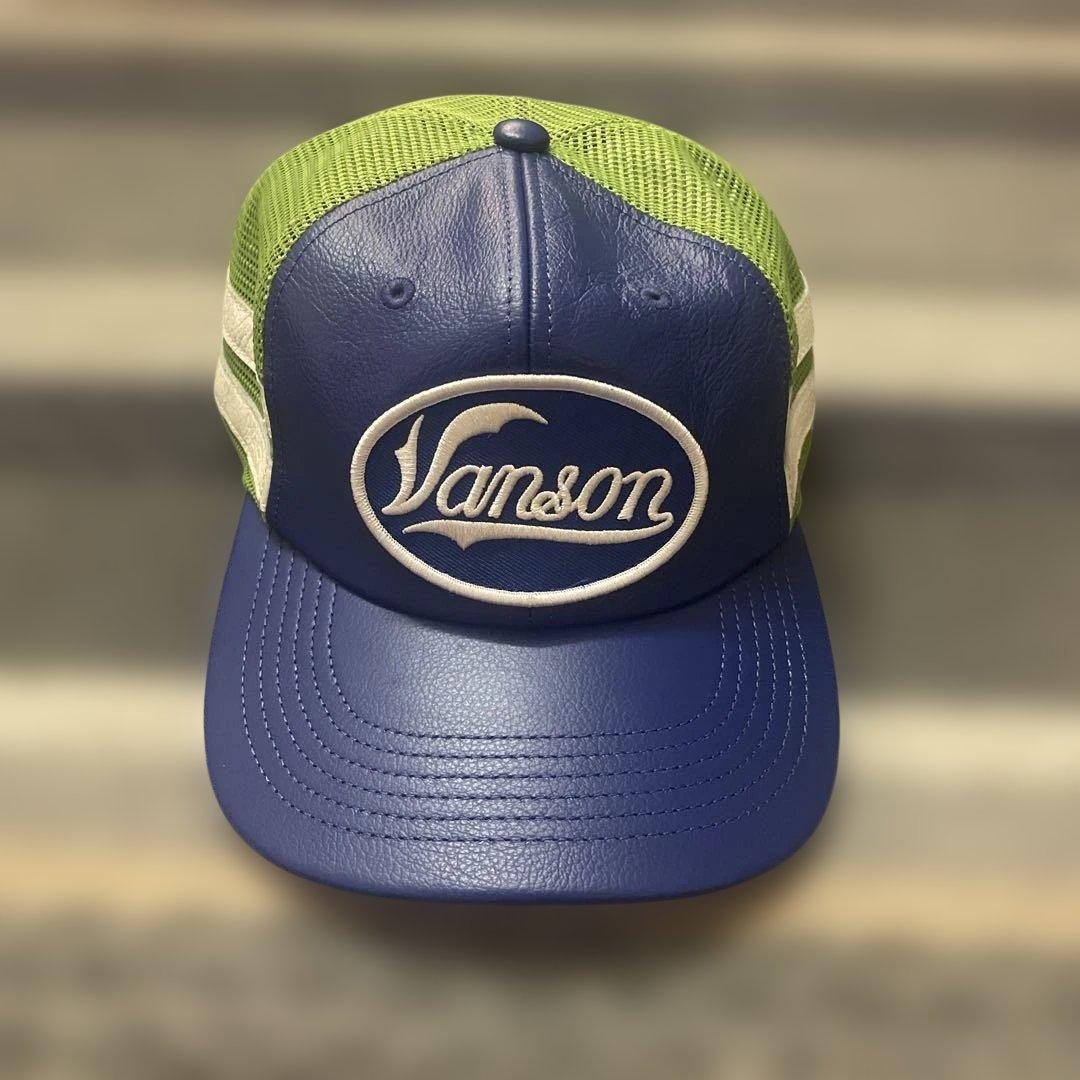 シュプリーム　Vanson コラボ　キャップ