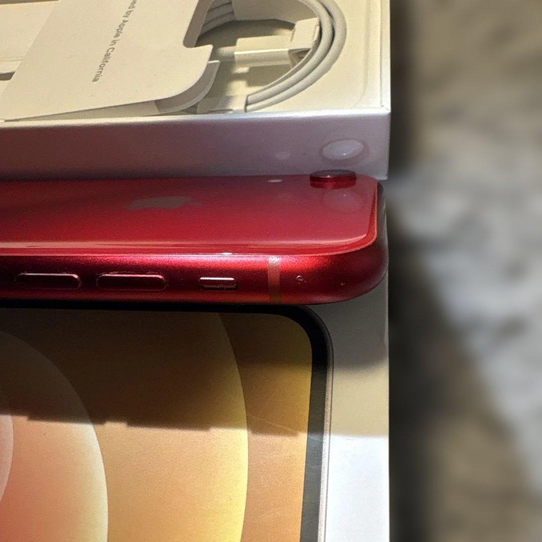 iphoneXR 本体 レッド 128GB