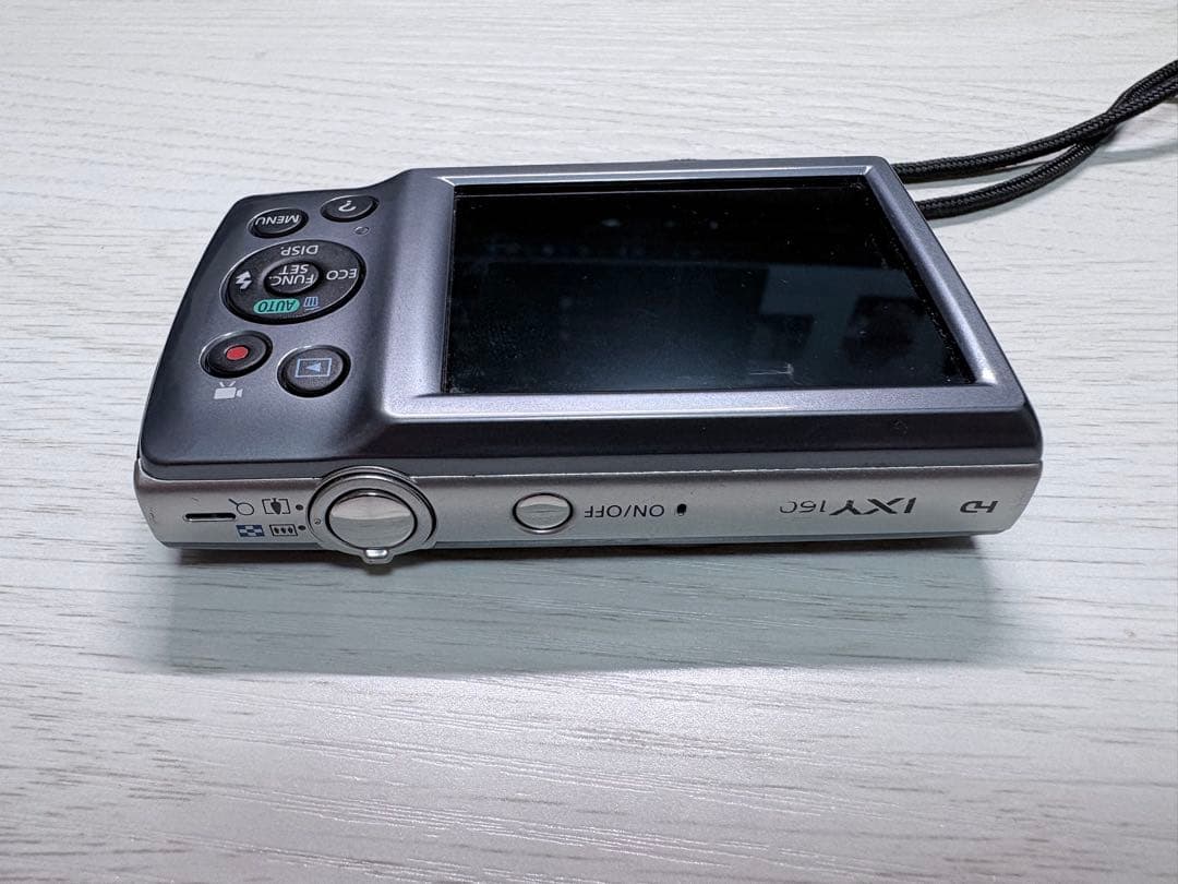 Canon IXY160 コンデジ キャノン（グレー）