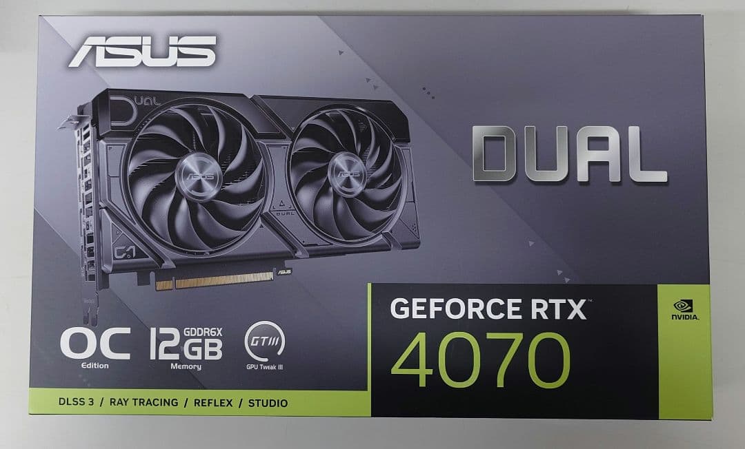 【中古】RTX 4070 EVO OC 12GB