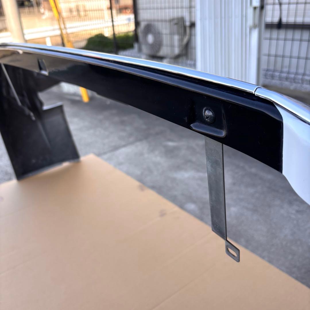 【サスケ】80ヴォクシー モデリスタ フロントスポイラー パールホワイト