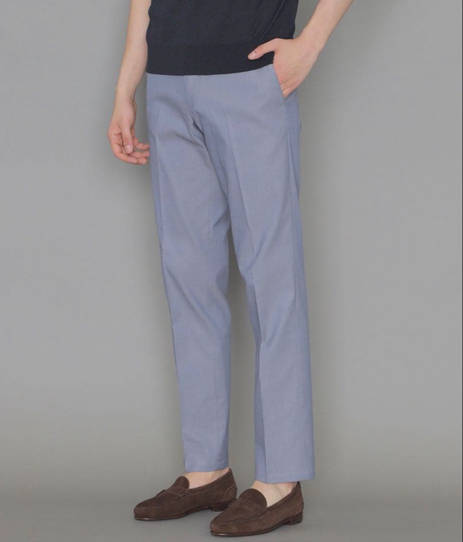 タグ付き新品　MACKITOSH LONDON ライトブルースラックス