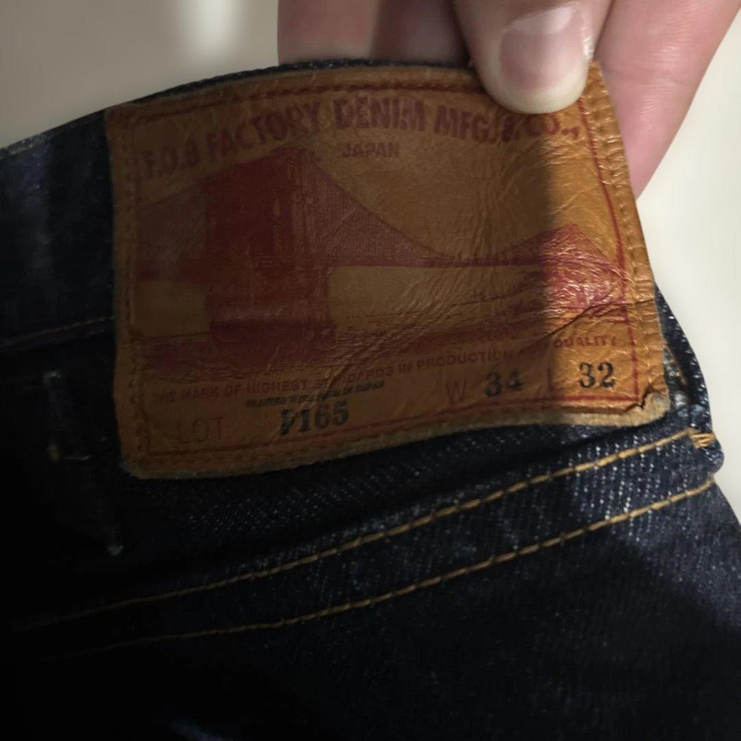 大人気‼️ FOBfactoryデニムセットアップ14.75oz ジャケットのみ