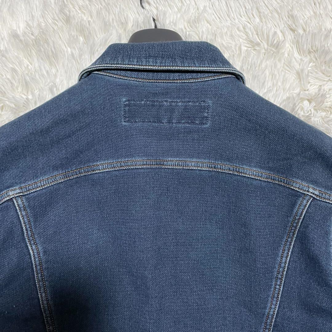 美品✨ ヤコブコーエン ストレッチ デニムジャケット L 濃紺 ネイビー
