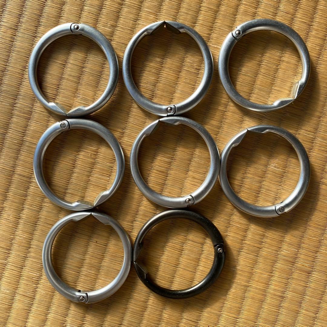 clipa クリッパ　金属製ハンガー 8個セット