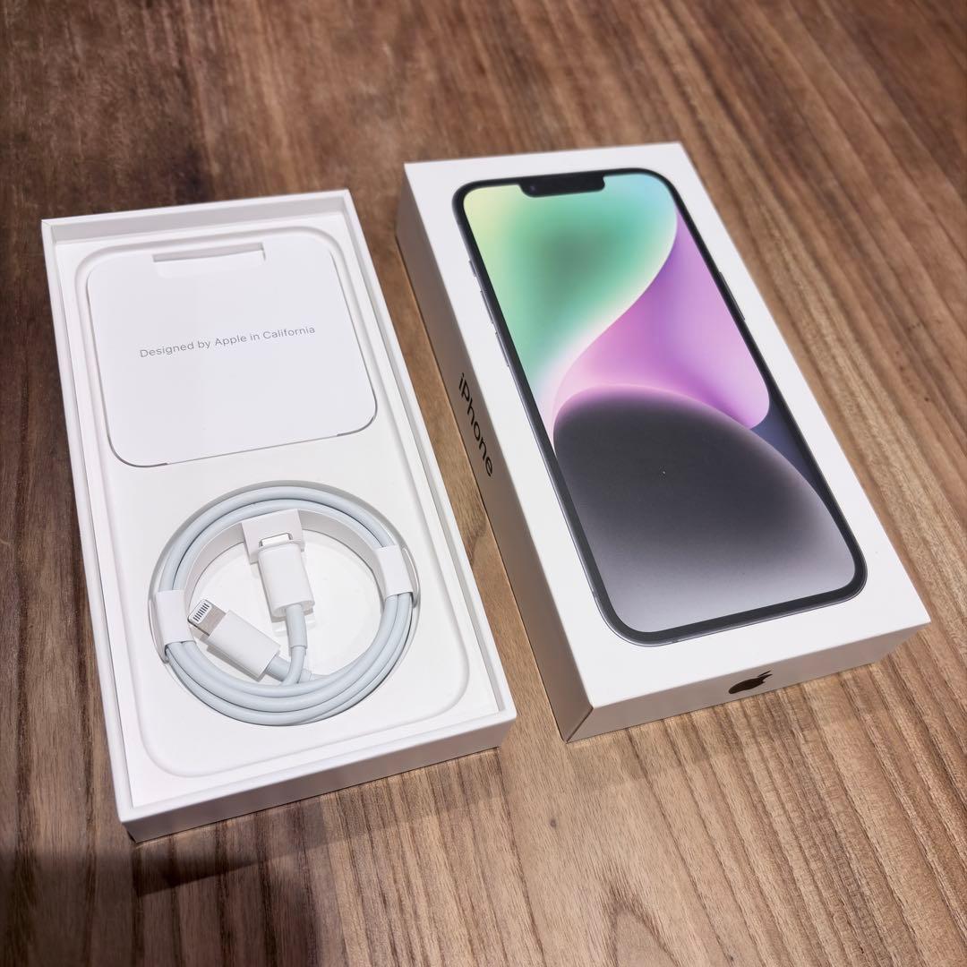 【nishi-mさま専用】iPhone14 128GB ミッドナイト
