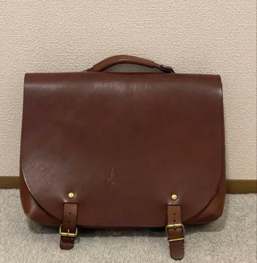 HERZ ナレッジバッグ （チョコ/ブラウン） 2way レザー 鞄 ヘルツ