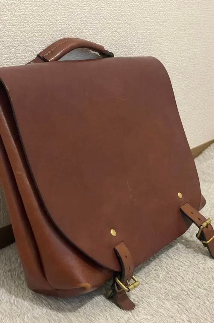 HERZ ナレッジバッグ （チョコ/ブラウン） 2way レザー 鞄 ヘルツ