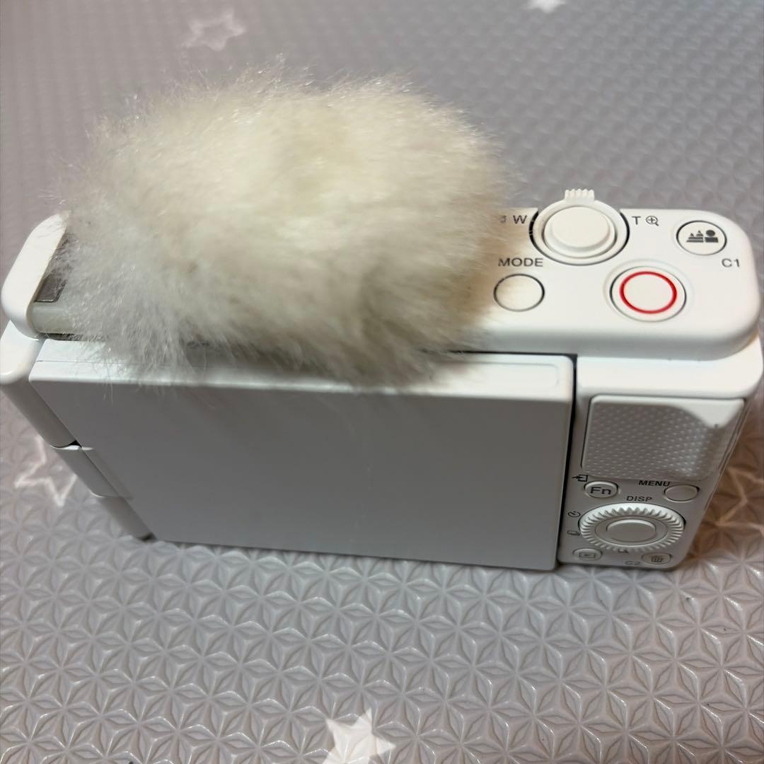 VLOGCAM ZV-1G ガンマイク付き ホワイト シューティングキット