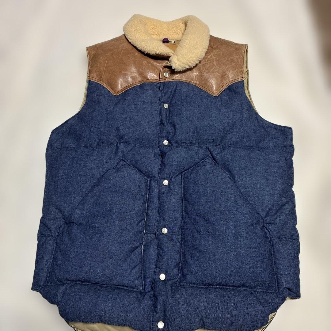 ウェアハウス　ロッキーマウンテン　ダウンベスト サイズ38