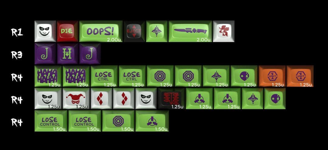 超レア品　キーキャップ　SA 　Troubled Minds R2