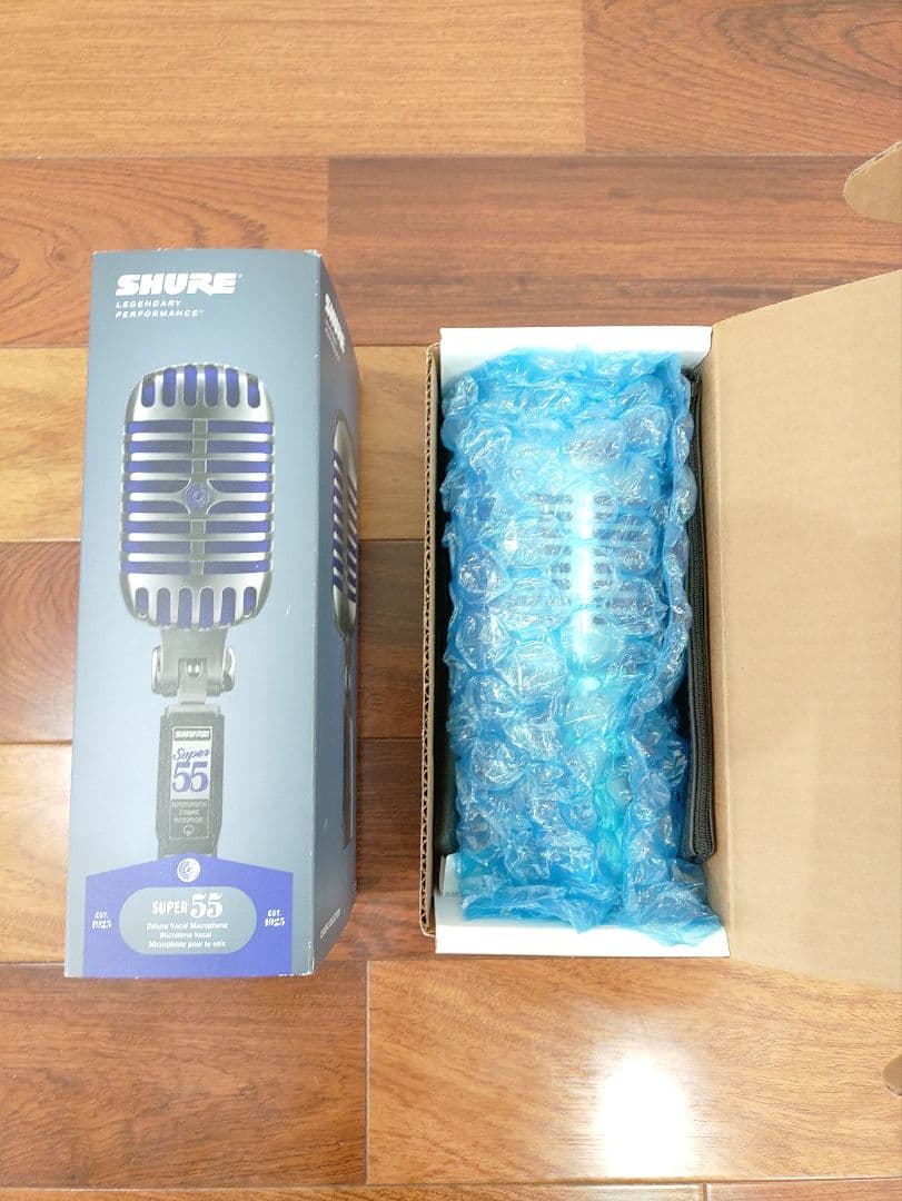 ガイコツマイク シュアー SHURE Super 55 ダイナミックマイク