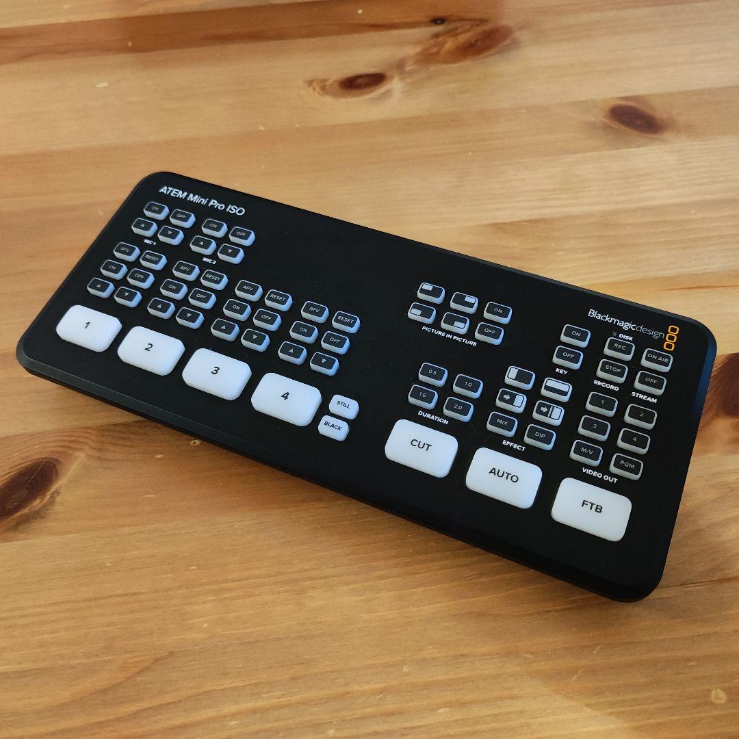 分配器・切替器 ATEM MINI pro ISO BlackMagic Design